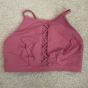 Lululemon Athletica Rose Bra Top with Strappy Back